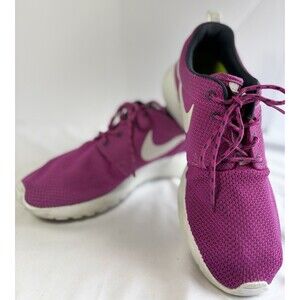 Nike Roshe One Women’s White Club Pink Running Shoes Size 8 #511882-605 Sneakers